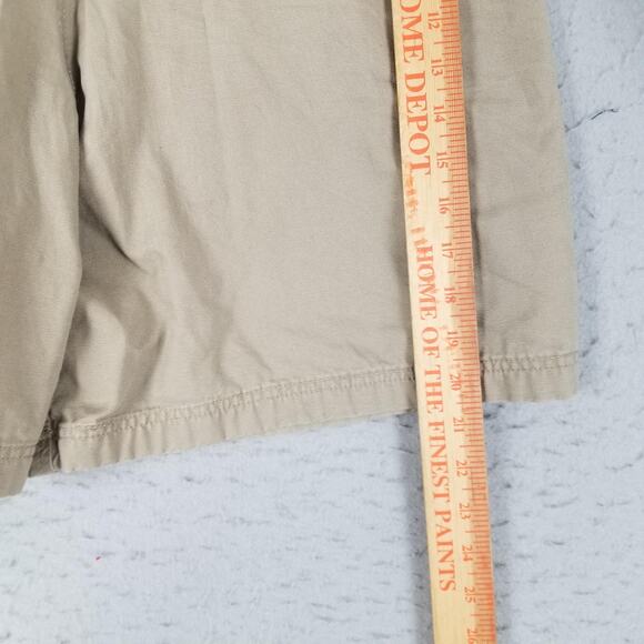 VF Jeanswear Cargo Shorts Mens 38 Khaki Utility D-Ring Elastic Waist Belted - Picture 12 of 16